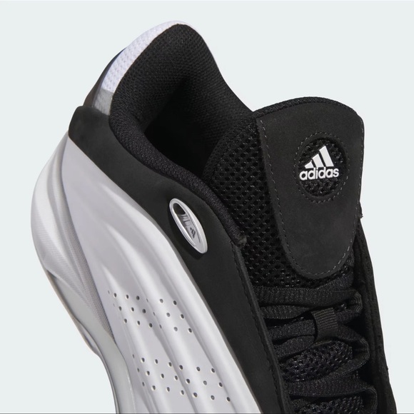 Adidas Black and White Athletic Sneakers - Picture 12 of 14